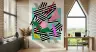 Geometric Chaos Abstract Wall Mural 7