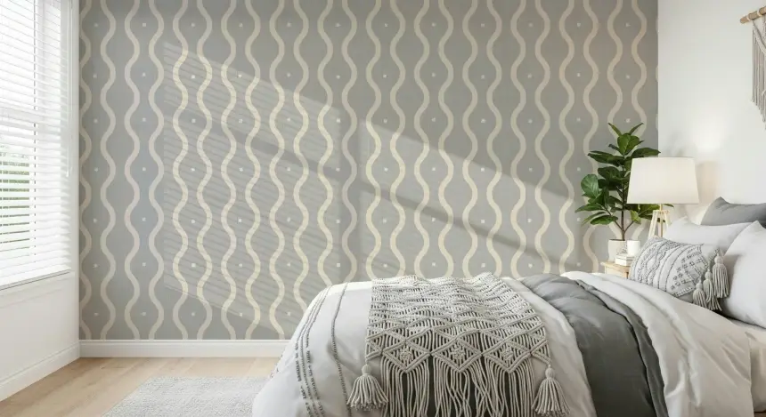 Subtle Serenity Grey Wallpaper