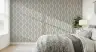 Contemporary Wavy Pattern Grey Wallpaper 7
