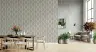 Contemporary Wavy Pattern Grey Wallpaper 6