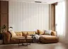 Modern Minimalist Striped Dot Pattern Wallpaper 6