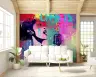 Dynamic Pop Art Singer Wall Mural 7