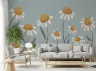 Whimsical Daisy Field Kids' Room Wallpaper 6