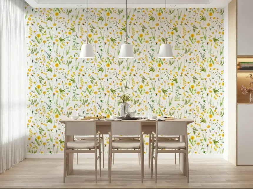 Sunny Meadow Wallpaper