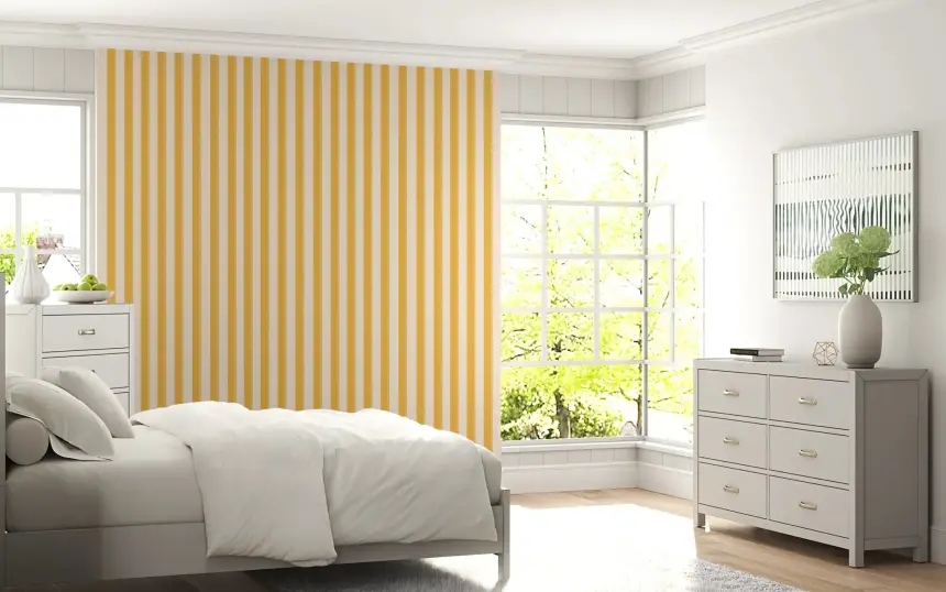 Sunny Stripes Wallpaper