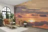 Expansive Golden Hour Cloudscape Wall Mural 7