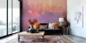 Misty Lake Swans Sunset Wall Mural 6