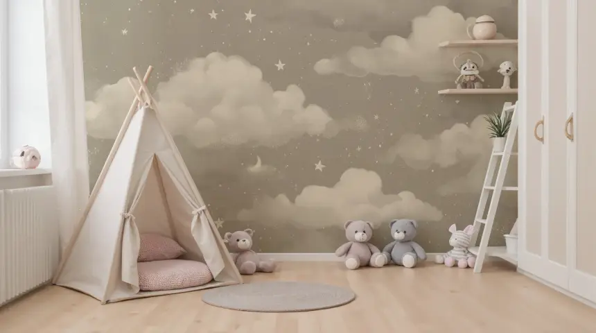 Sweet Dreams –&nbsp;Natural Wall Mural