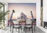Taj Mahal Sunset Grandeur Wall Mural 8