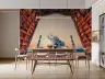 Majestic Taj Mahal Sunset Archway Wall Mural 6