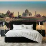 Majestic Taj Mahal Yamuna Reflection Wall Mural 7