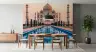 Taj Mahal Sunset Reflection Wall Mural 6
