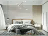 Subtle Beige Brushstroke Texture Wall Mural 7