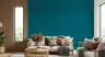 Teal Textured Grid Pattern Wallpaper 6