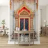 Ornate Temple Doorway Wall Mural 7