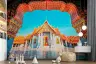 Golden Thai Temple Archway Scenic Wall Mural 6