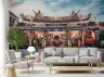 Ornate East Asian Temple Twilight Wall Mural 6