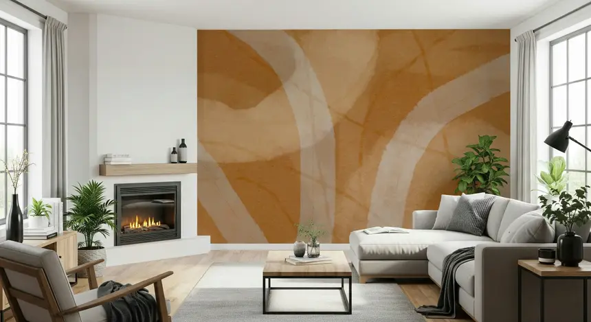 Terra Strokes Wall Mural - 2876447