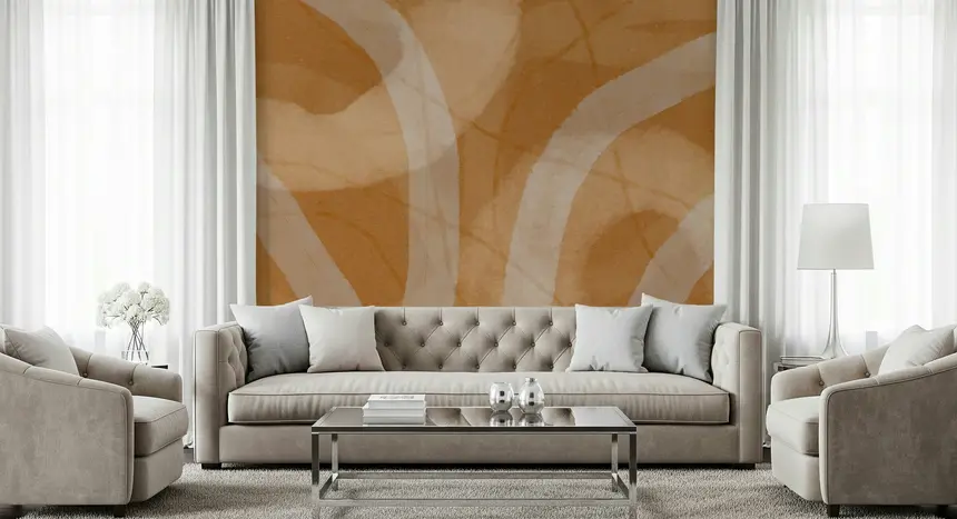 Terra Strokes Wall Mural - 2876447