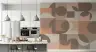 Earthy Geometric Blocks Kids' Room Wallpaper Mural 8