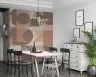 Earthy Geometric Blocks Kids' Room Wallpaper Mural 6