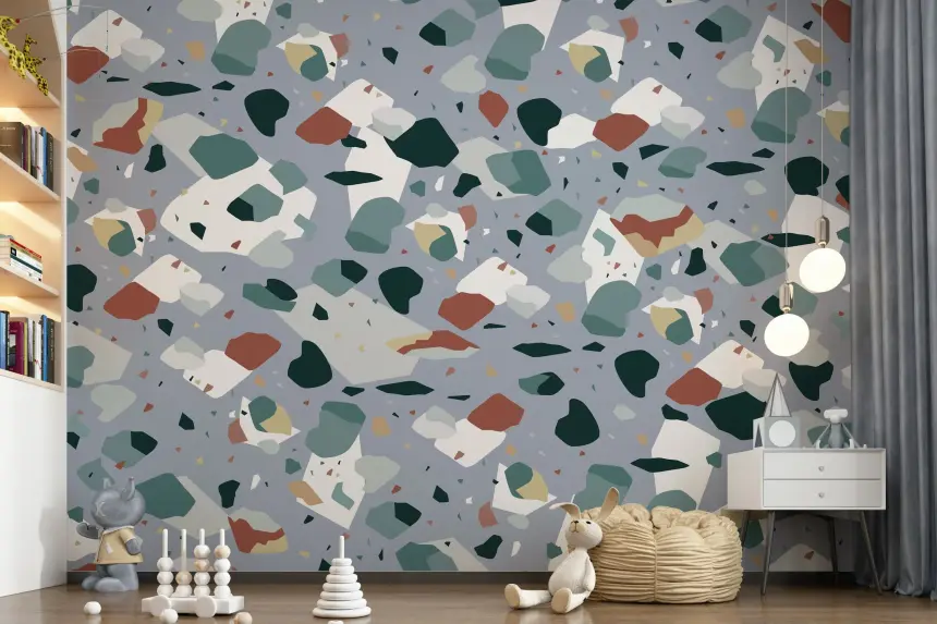 Terrazzo Tones Wall Mural - 2759441