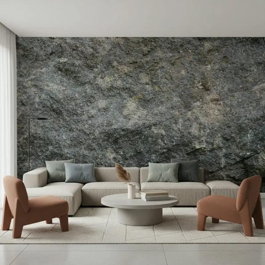 Textured Rock Wall Mural -2566593