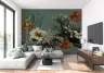 Vintage Goldfish and Coral Reef Aquatic Wall Mural 8