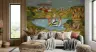 Traditional Krishna Leela Pichwai Style Wall Mural 6