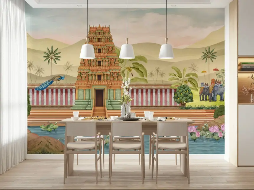 The Royal Pastoral Wall Mural