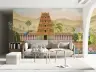 Vibrant South Indian Temple Landscape Wall Mural 6