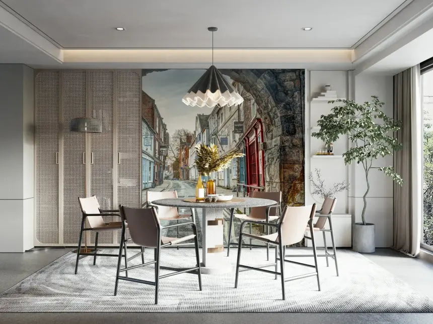 Through Time's Arch Wall Mural