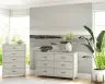 Monochrome Rocky Beach Seascape Wall Mural 6