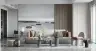 Monochrome Rocky Beach Seascape Wall Mural 8
