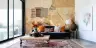Rustic Ochre Distressed Plaster Wall Mural 6