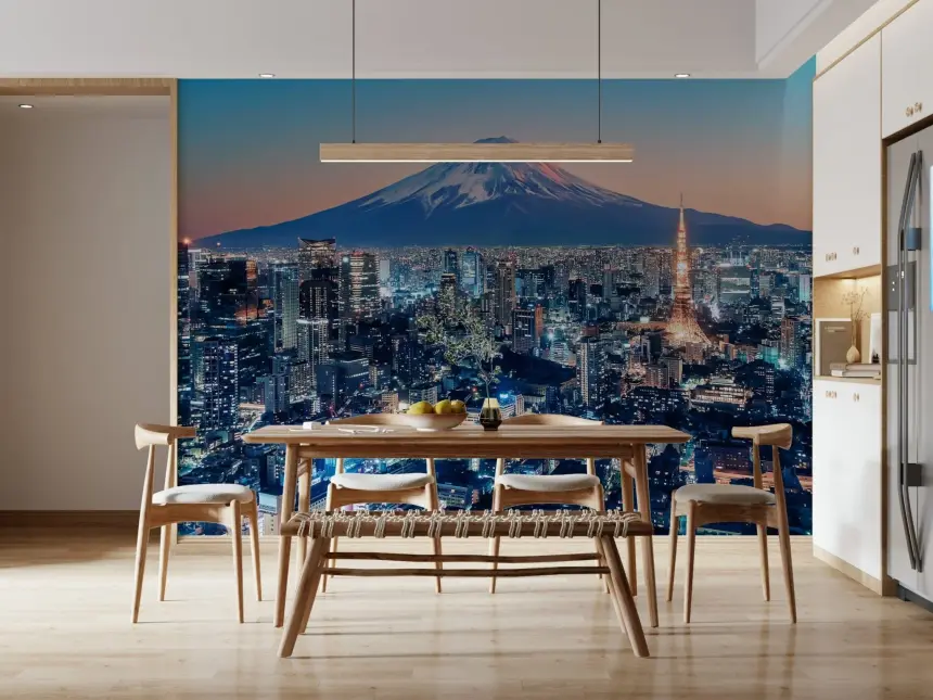 Tokyo Twilight Wall Mural