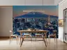 Mount Fuji and Illuminated Tokyo Cityscape Wall Mural 7