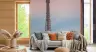 Parisian Sunset Eiffel Tower Wall Mural 8