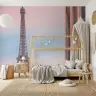 Parisian Sunset Eiffel Tower Wall Mural 6