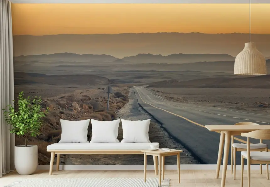 Traversing the Desert Wall Mural