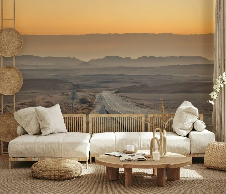 Traversing the Desert Wall Mural