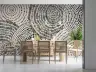 Abstract Concentric Circle Wall Mural 8