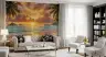 Golden Hour Tropical Beach Wall Mural 7