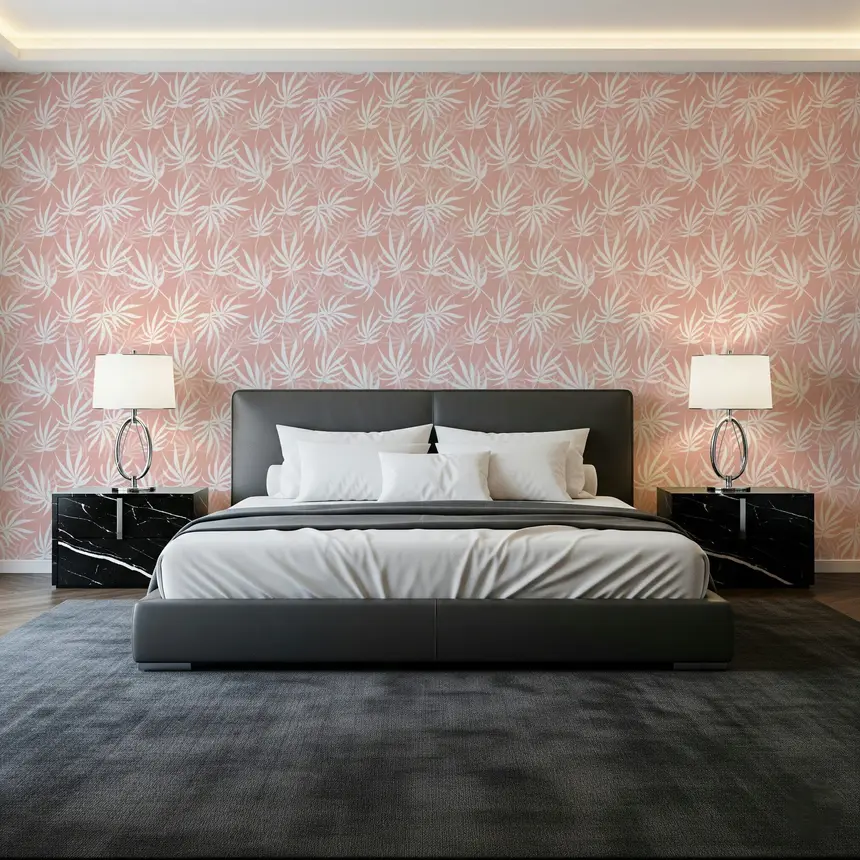 Tropical Blush Wallpaper