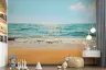 Expansive Blue Ocean Waves Scenic Wall Mural 6