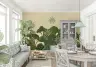 Pichwai Sacred Cow and Tropical Forest Wall Mural 7
