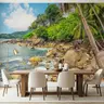 Tropical Coastal Paradise Wall Mural 6