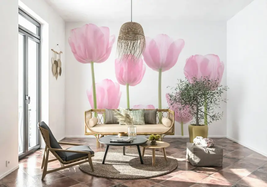 Tulip Bulbs Wall Mural
