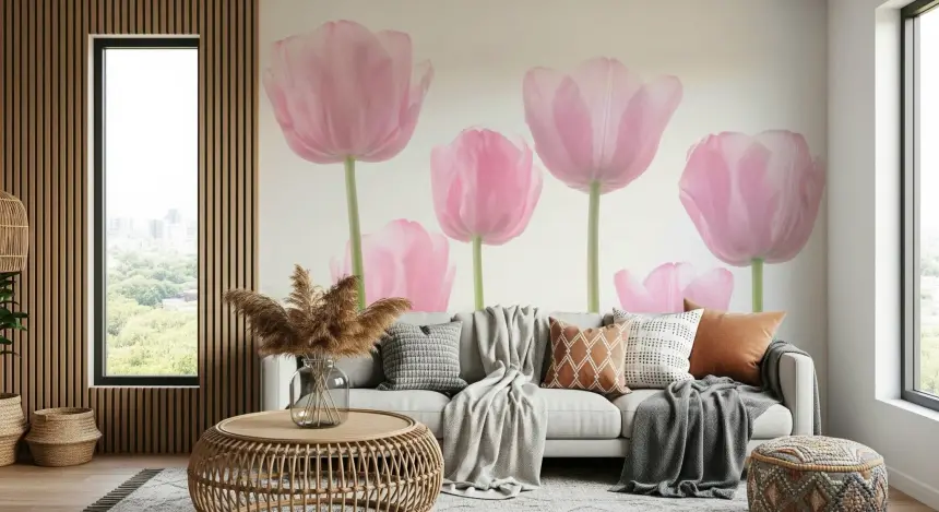 Tulip Bulbs Wall Mural