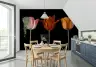 Dramatic Tulip Trio Wall Mural 6